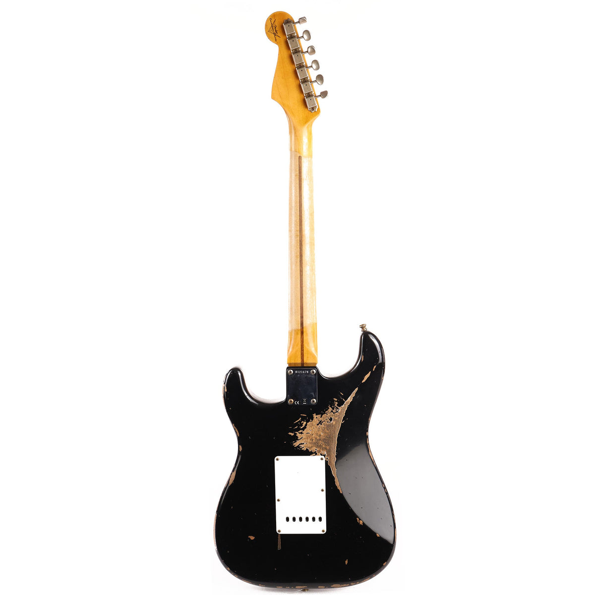 Fender Custom Shop 1957 Stratocaster HSH Heavy Relic Black — 3