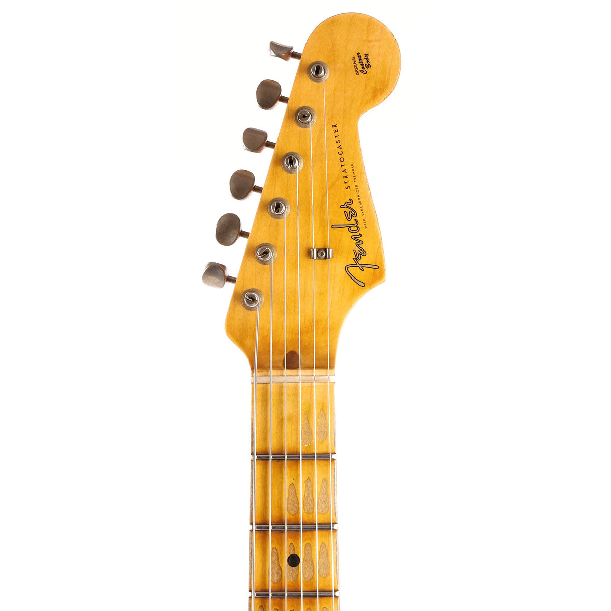 Fender Custom Shop 1957 Stratocaster HSH Heavy Relic Black — 4