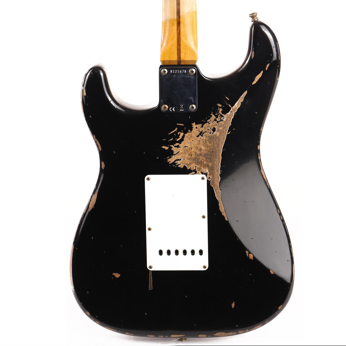 Fender Custom Shop 1957 Stratocaster HSH Heavy Relic Black — 7