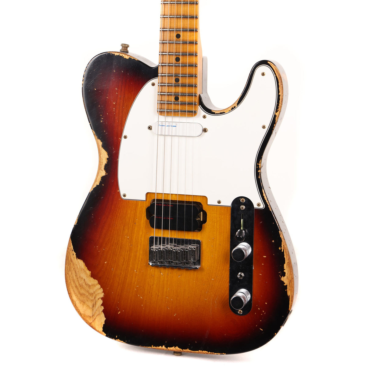 Fender Custom Shop Telecaster Plus Heavy Relic 3-Tone Sunburst — 6