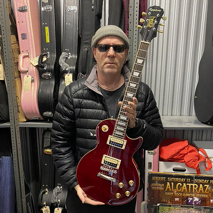 Epiphone Slash Rosso Corsa Les Paul Standard Owned by Jay Jay French