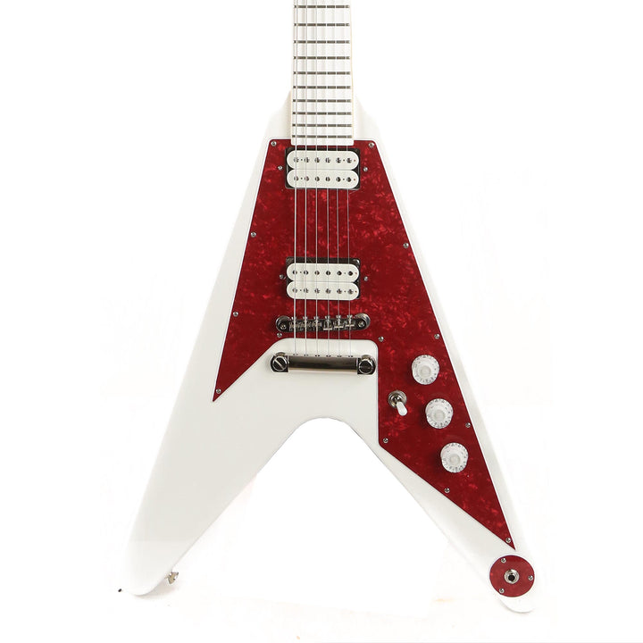 Epiphone Dave Rude Flying V Outfit Alpine White Owned By Jay Jay French