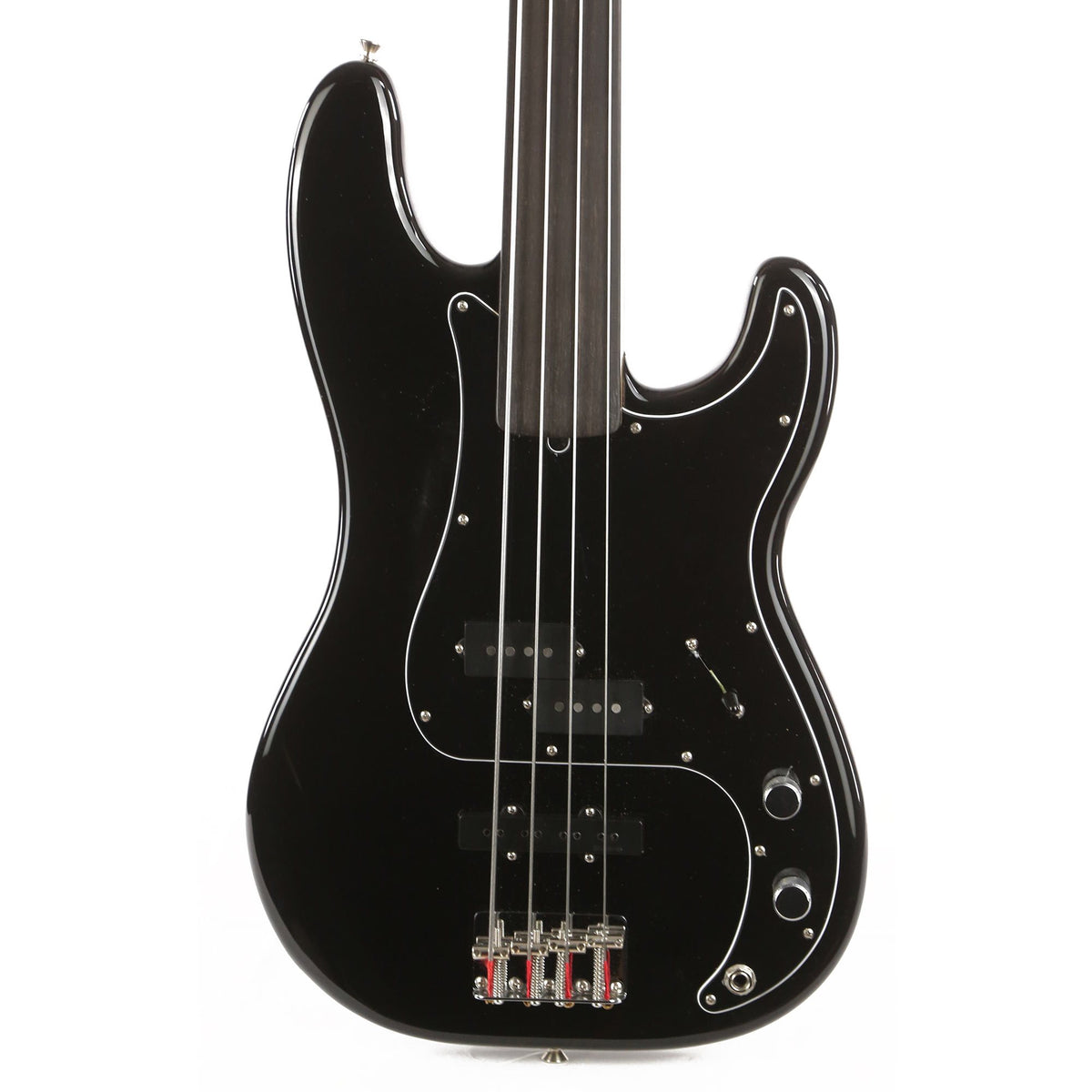 Fender Tony Franklin Fretless Precision Bass Black 2018 — 1