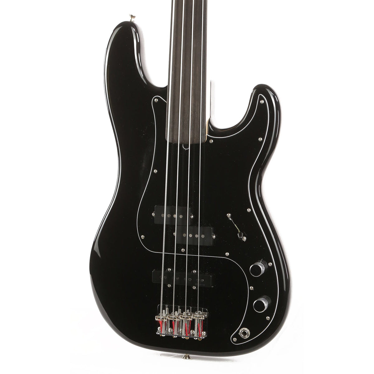 Fender Tony Franklin Fretless Precision Bass Black 2018 — 7
