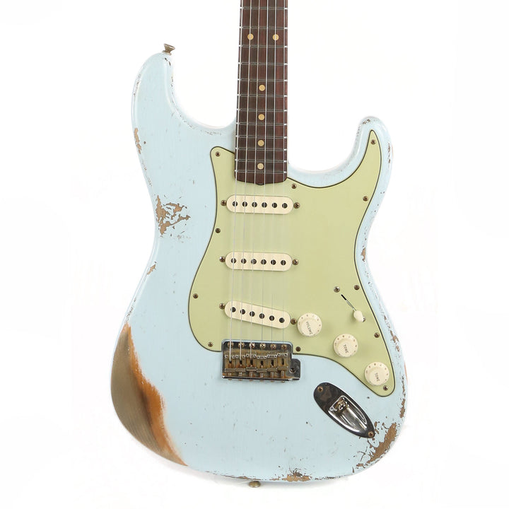 Fender Custom Shop 1959 Stratocaster Heavy Relic Sonic Blue 2021