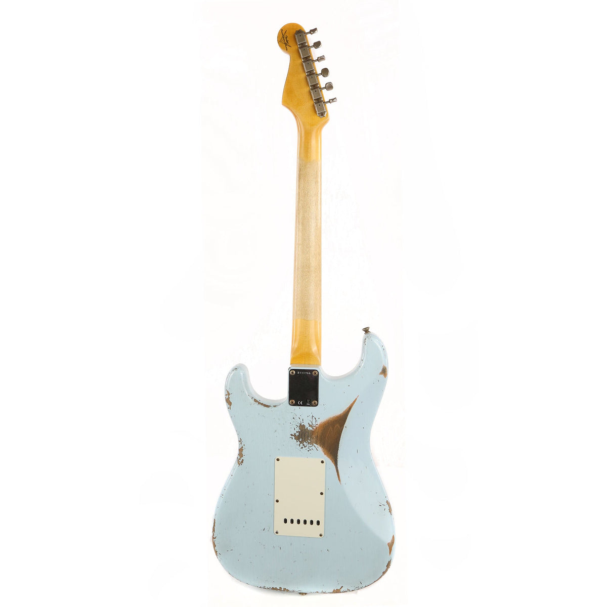 Fender Custom Shop 1959 Stratocaster Heavy Relic Sonic Blue 2021 — 3