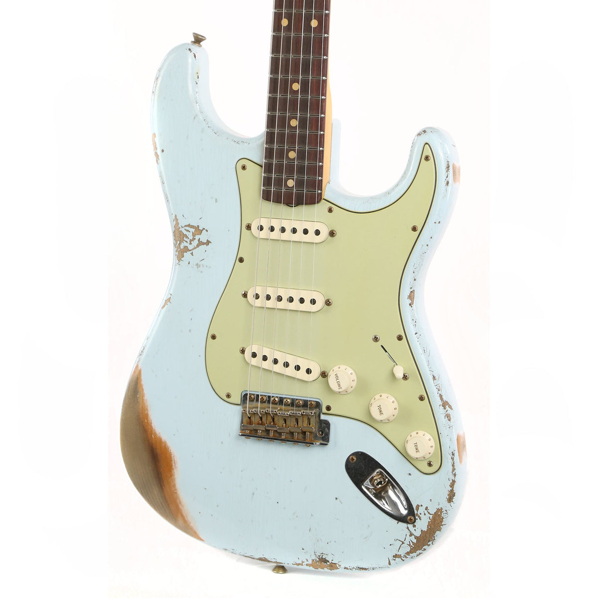 Fender Custom Shop 1959 Stratocaster Heavy Relic Sonic Blue 2021 — 6