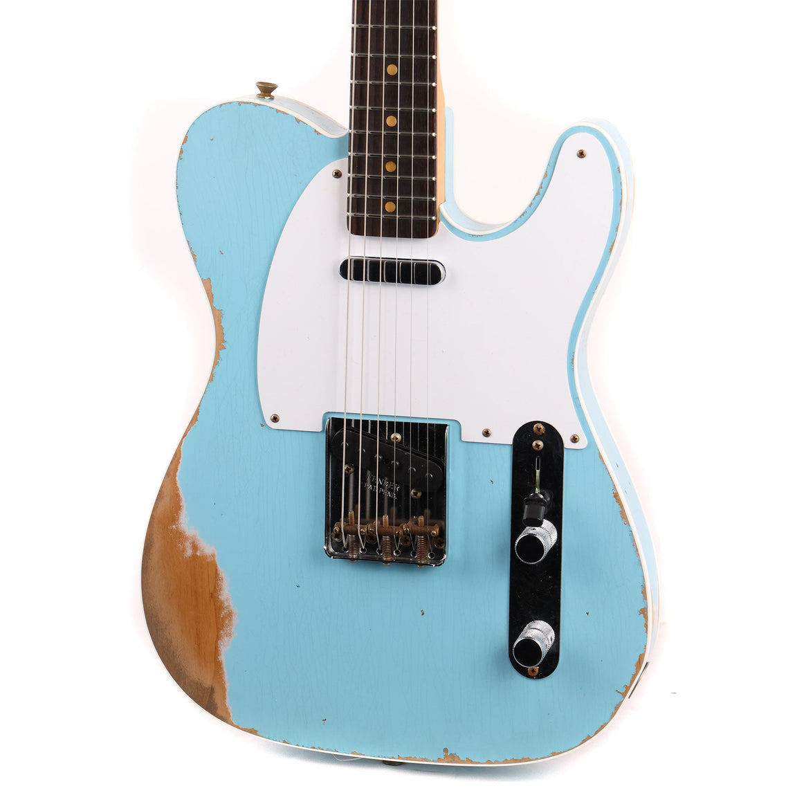 Fender Custom Shop 1960 Custom Telecaster Heavy Relic Daphne Blue