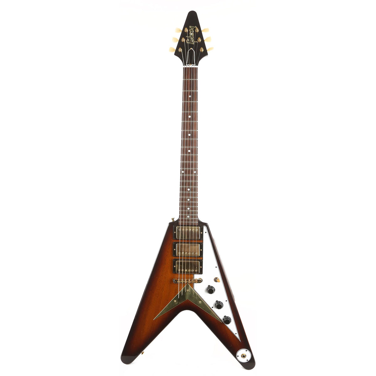 Gibson Custom Shop '58 Flying V Made 2 Measure Triple Humbucker Tobacco Sunburst 2020 — 2