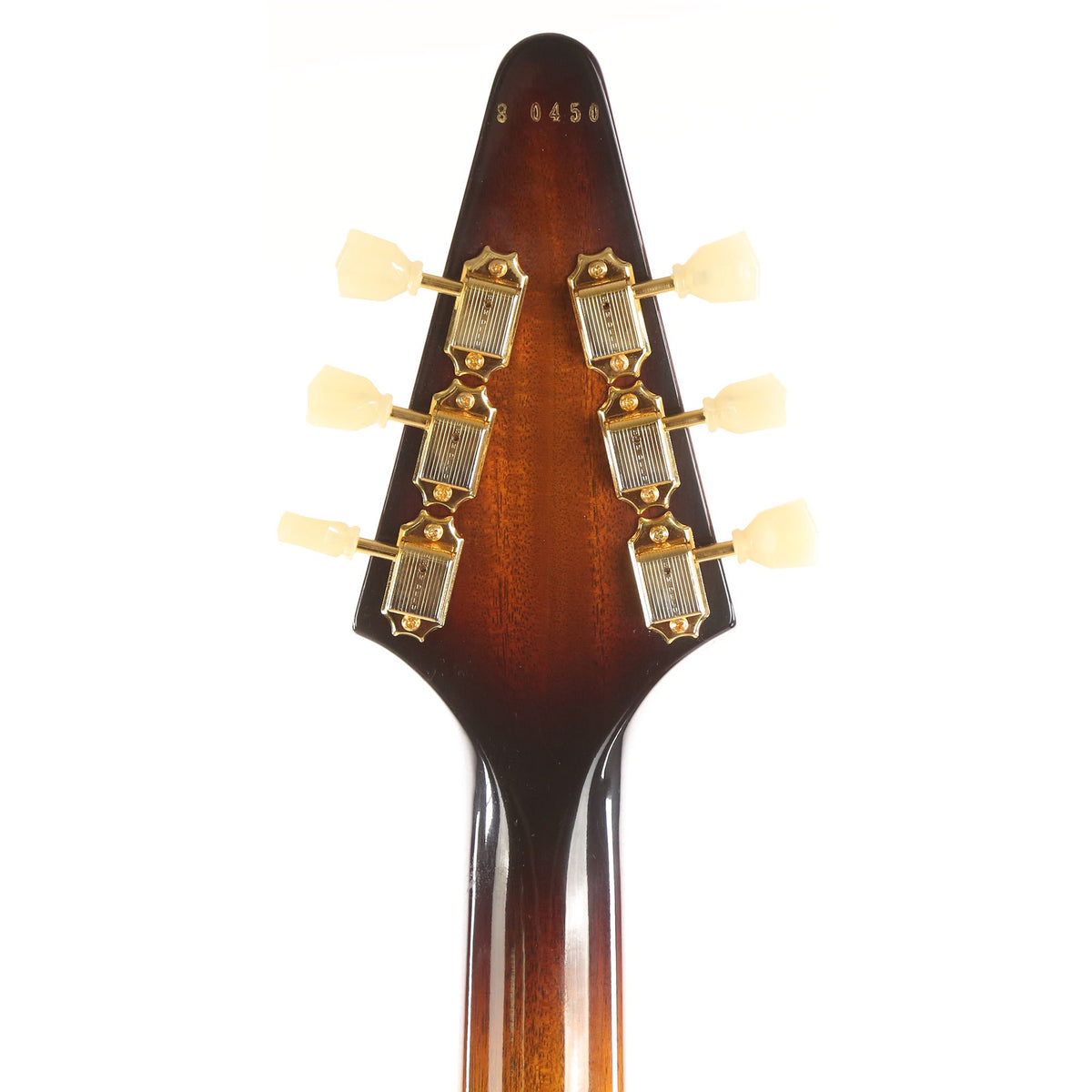Gibson Custom Shop '58 Flying V Made 2 Measure Triple Humbucker Tobacco Sunburst 2020 — 5