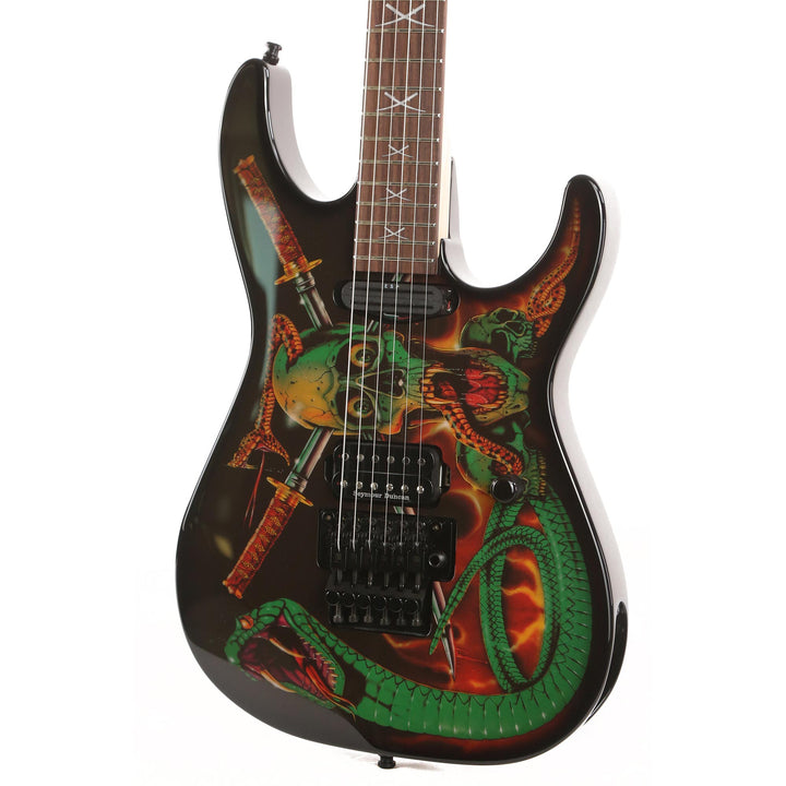 ESP George Lynch Skull and Snakes Signature Guitar Used