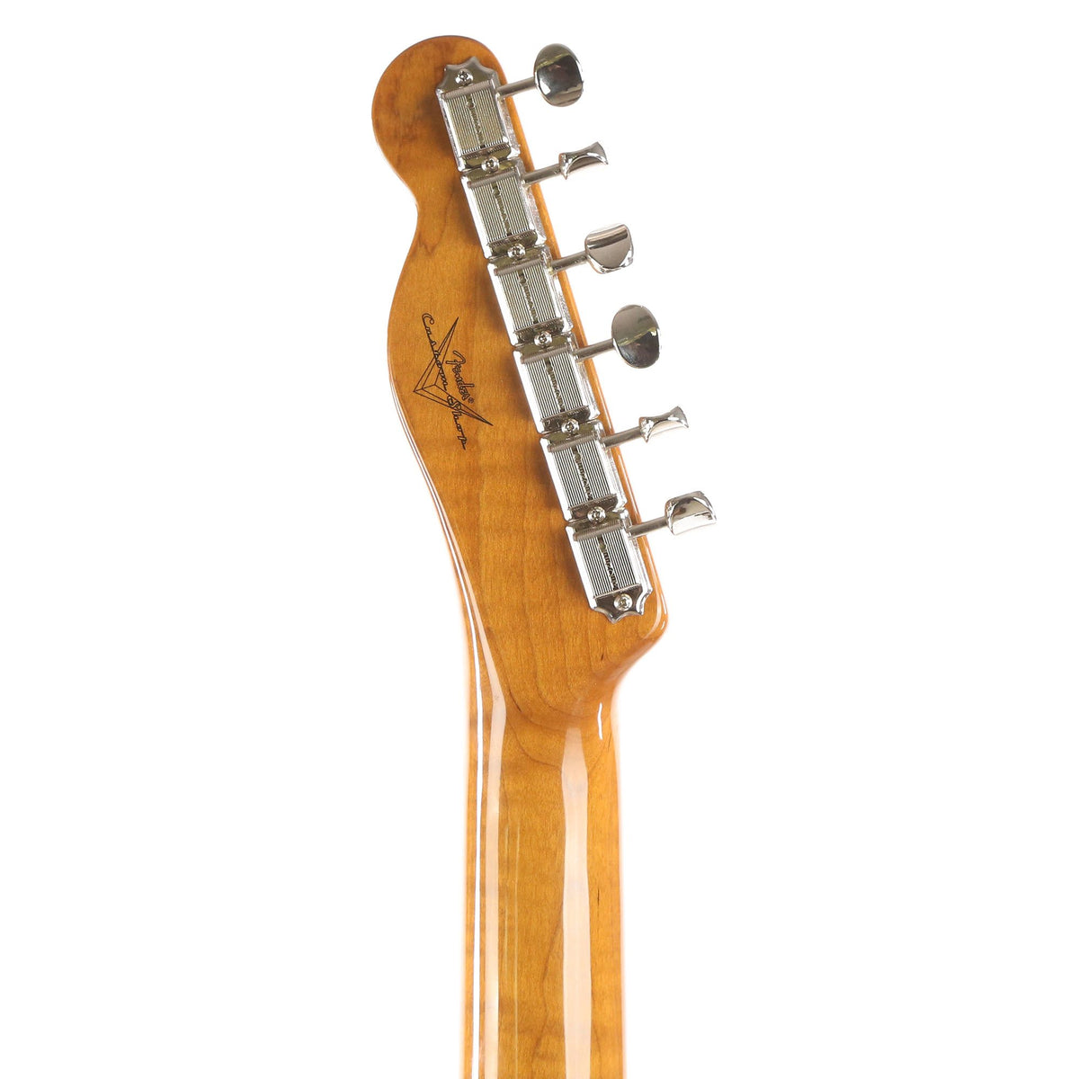 Fender Custom Shop Artisan Tamo Ash Telecaster Wide-Fade Chocolate 2-Color Sunburst 2019 — 5