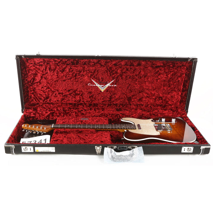Fender Custom Shop Artisan Tamo Ash Telecaster Wide-Fade Chocolate 2-Color Sunburst 2019