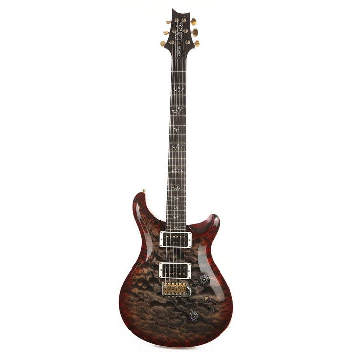 PRS Custom 24 Wood Library Artist Grade Quilt Maple Charcoal Cherry Burst 2019