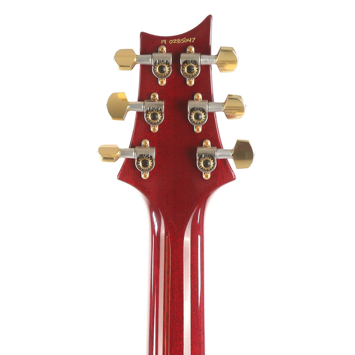 PRS Custom 24 Wood Library Artist Grade Quilt Maple Charcoal Cherry Burst 2019