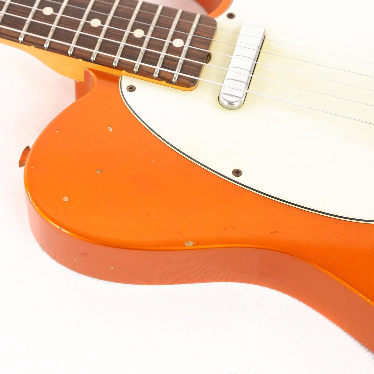 Fender Custom Shop 1963 Telecaster Relic Faded Candy Tangerine 2013 — 10