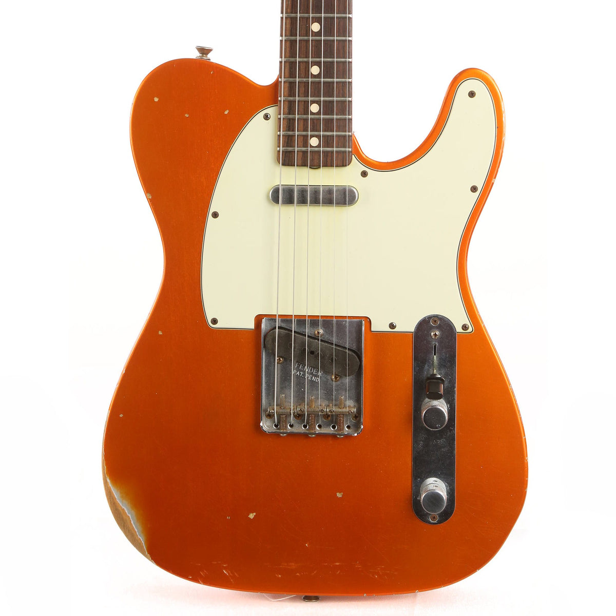 Fender Custom Shop 1963 Telecaster Relic Faded Candy Tangerine 2013 — 1
