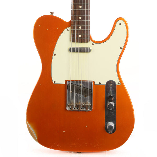 Fender Custom Shop 1963 Telecaster Relic Faded Candy Tangerine 2013