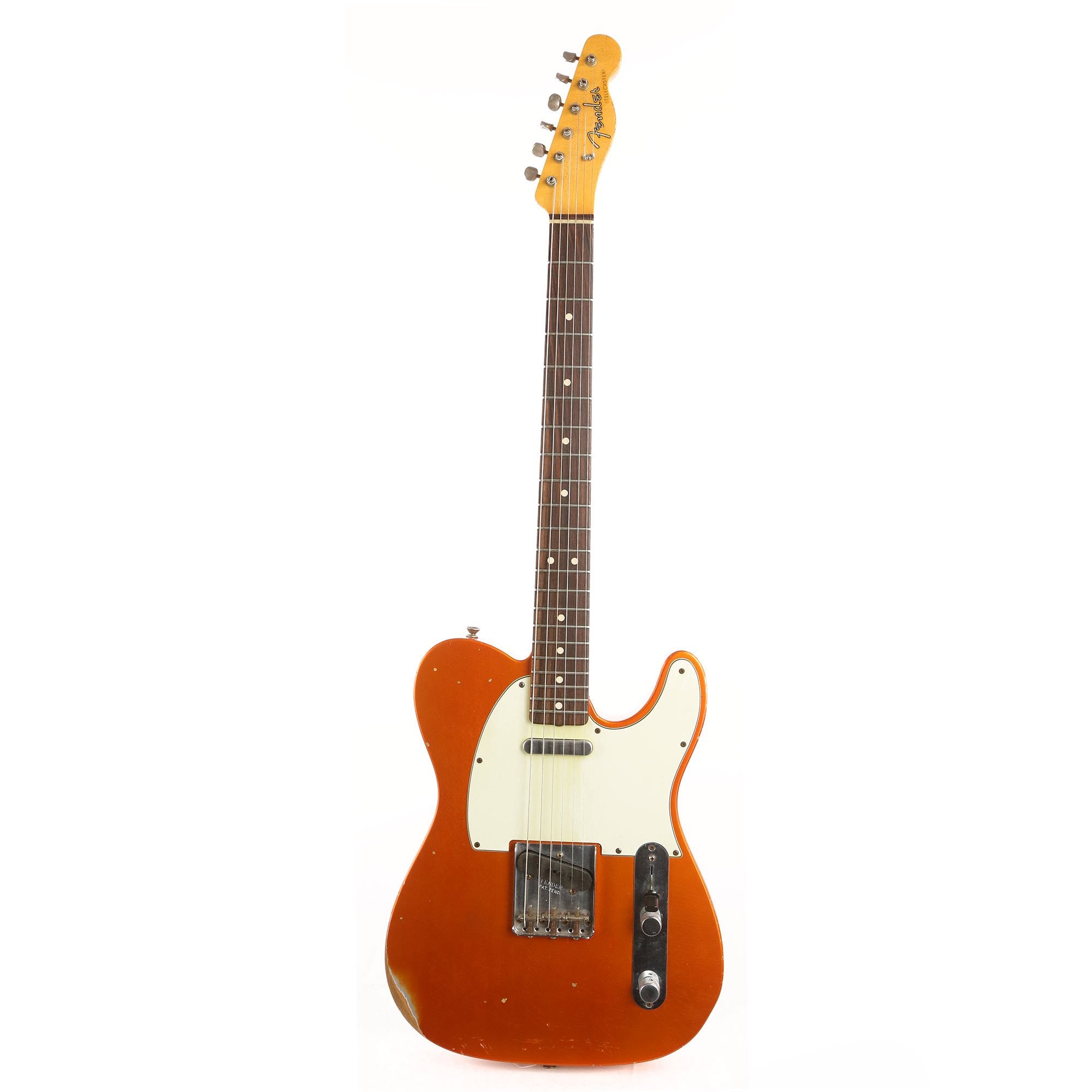 Fender Custom Shop 1963 Telecaster Relic Faded Candy Tangerine