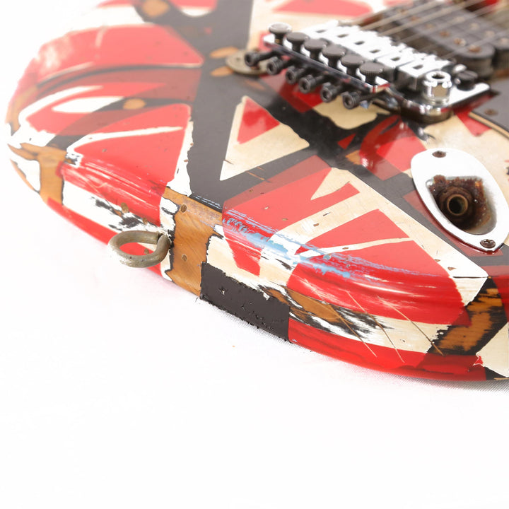 EVH Frankenstein Replica Limited Edition Red, White and Black Stripes