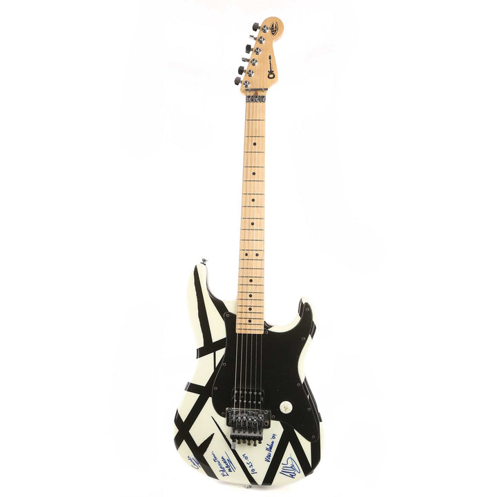 Charvel EVH Art Series Edmonton White and Black Stripes 2004