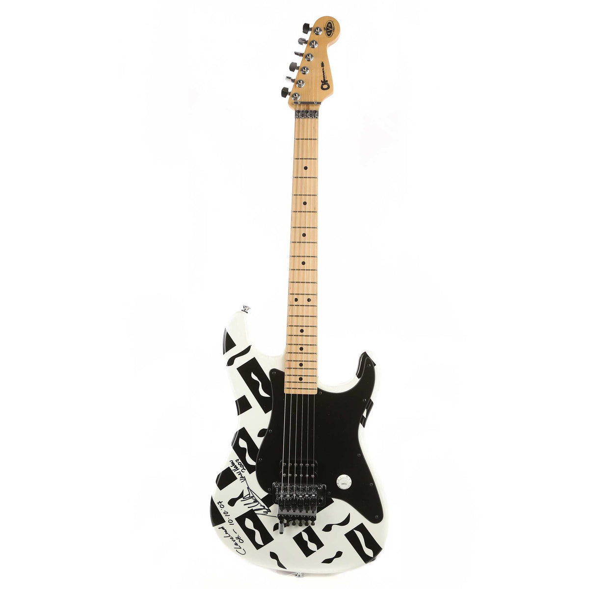 Charvel EVH Art Series Cleveland White and Black 2007 — 2