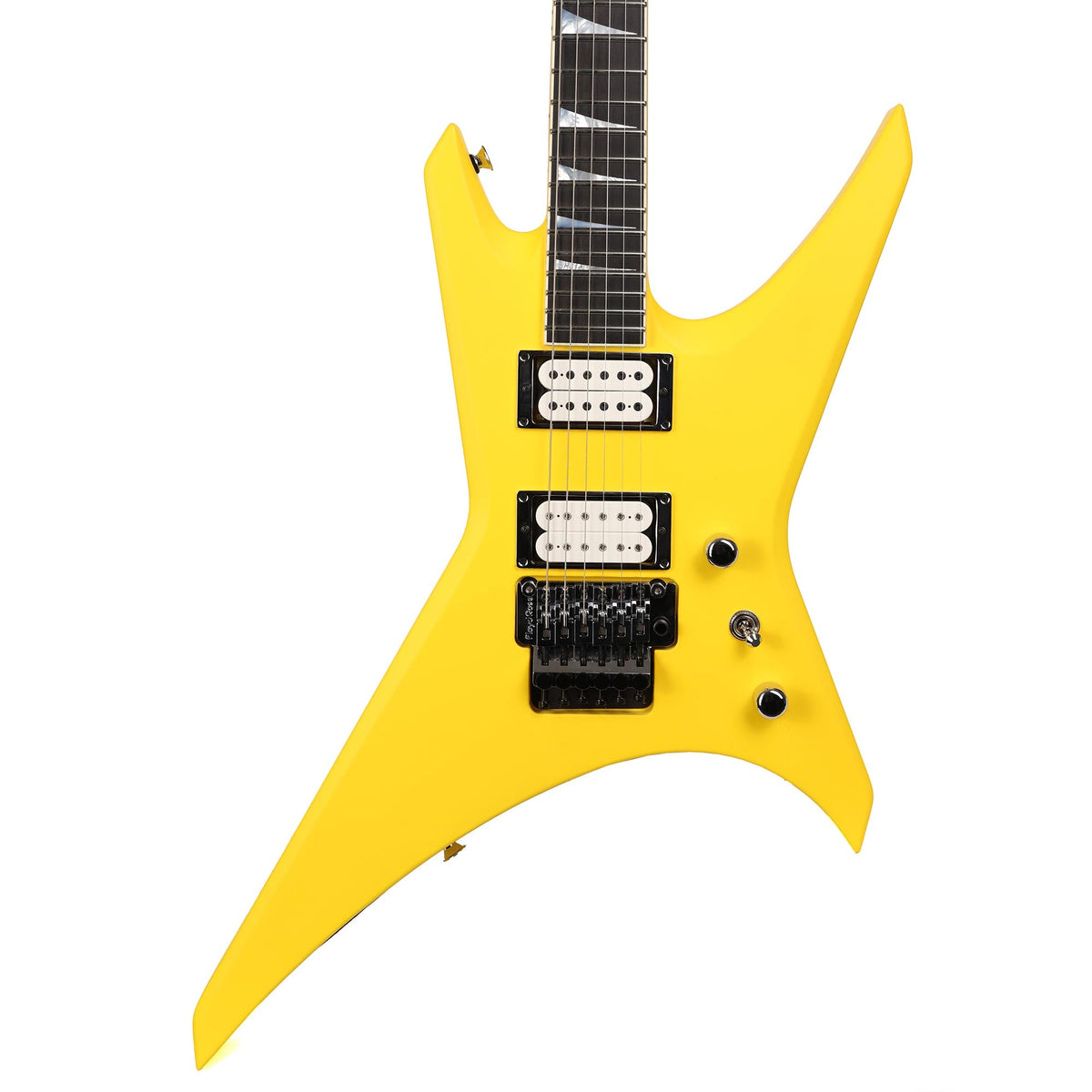 Jackson Custom Shop Warrior Matte Graffiti Yellow — 1