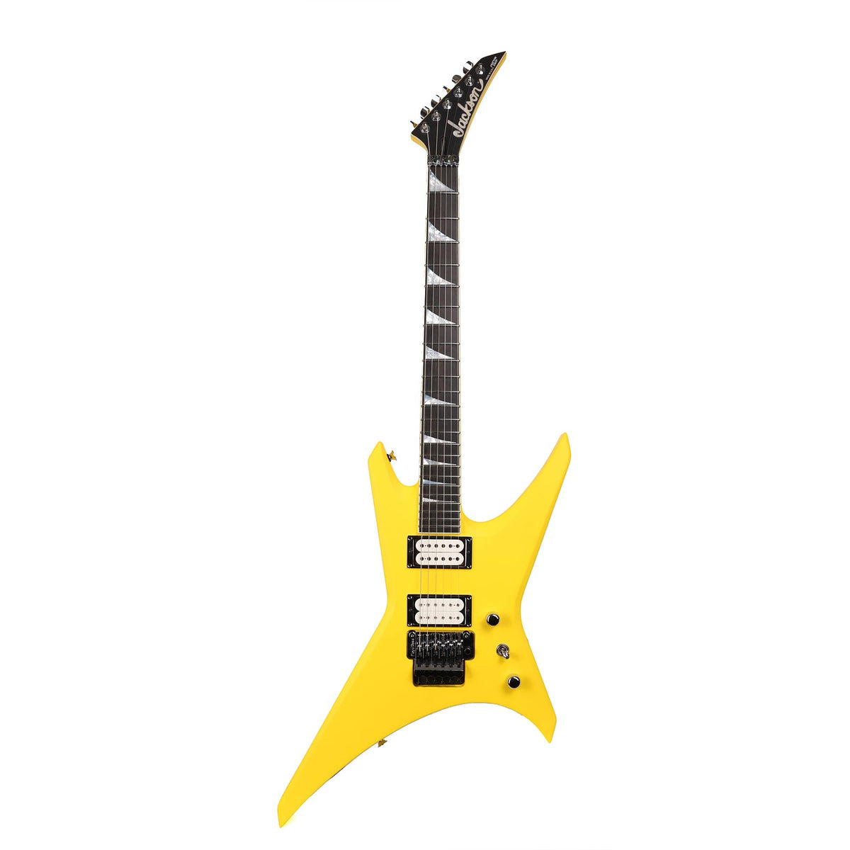 Jackson Custom Shop Warrior Matte Graffiti Yellow — 2