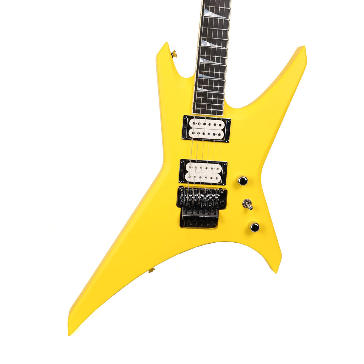 Jackson Custom Shop Warrior Matte Graffiti Yellow — 7