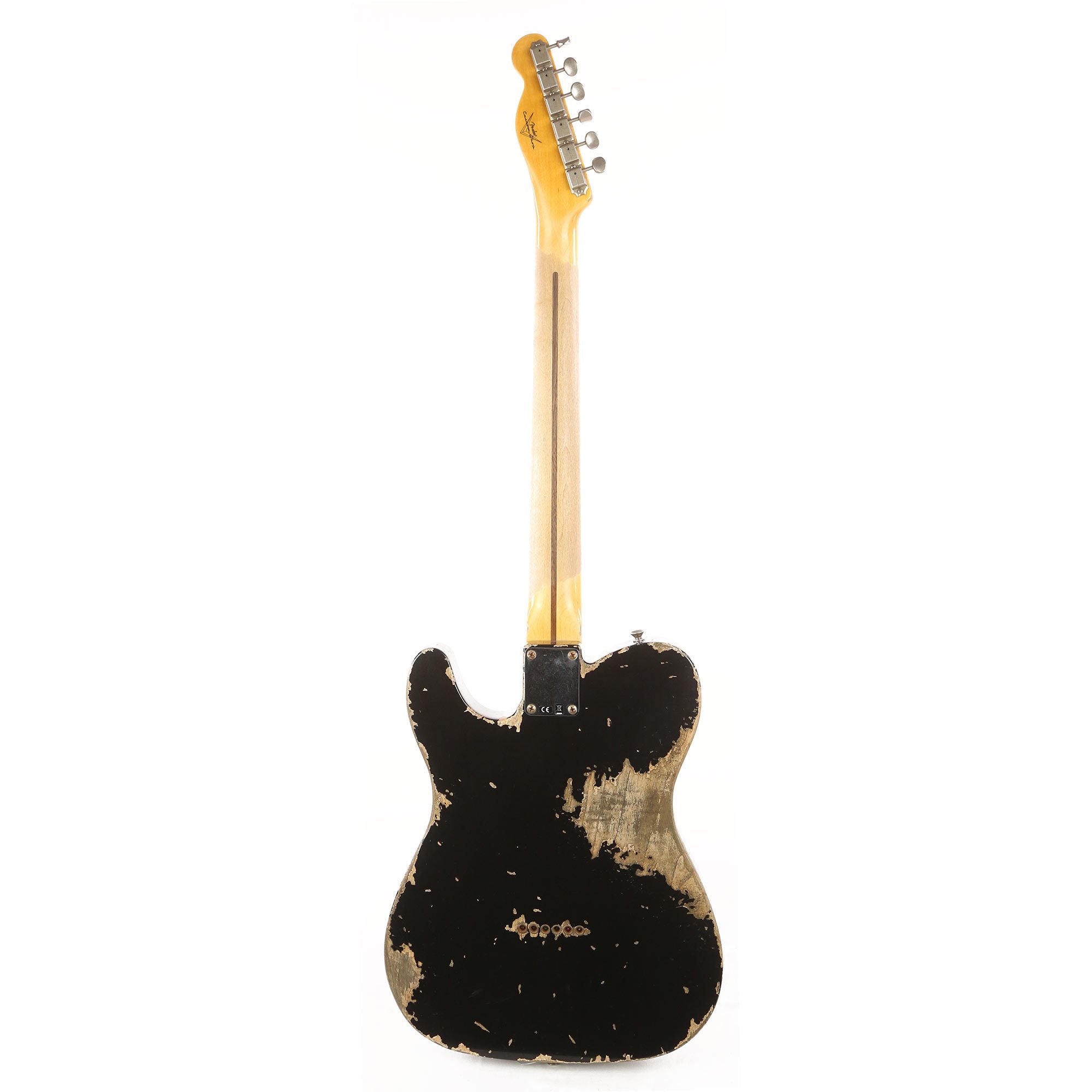 Fender Custom Shop 1952 Telecaster Heavy Relic Black 2019 | The