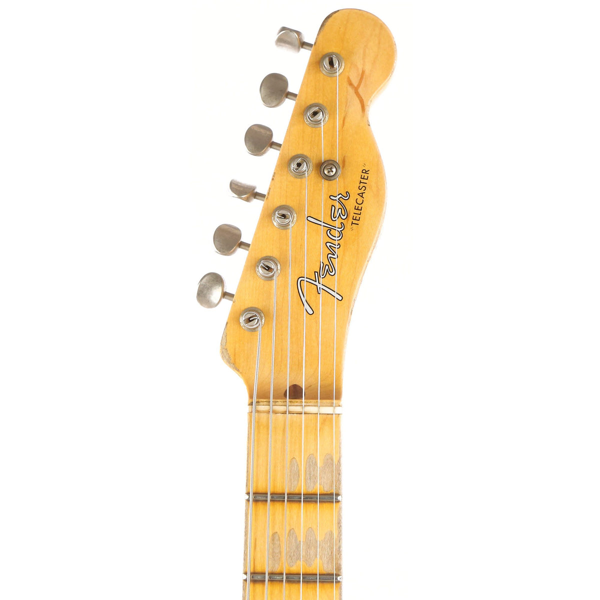 Fender Custom Shop 1952 Telecaster Heavy Relic Black 2019 — 4
