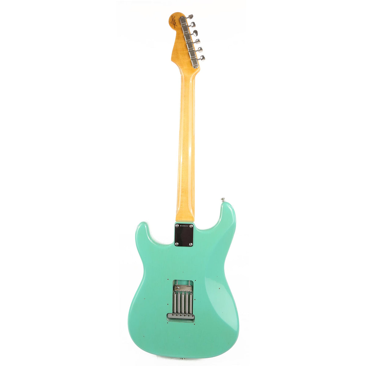 Fender Custom Shop 1960 Stratocaster Journeyman Relic Aged Seafoam Green 2019 — 3