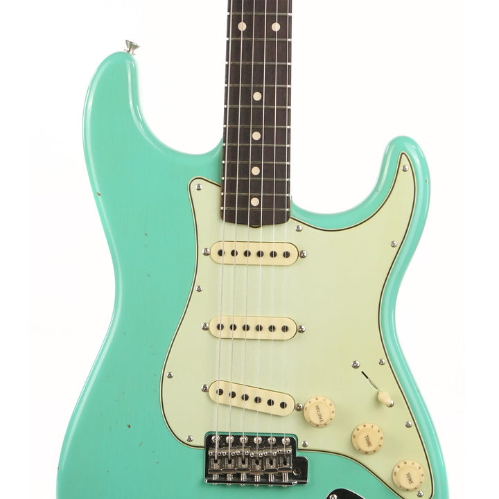 Fender Custom Shop 1960 Stratocaster Journeyman Relic Aged Seafoam Green 2019