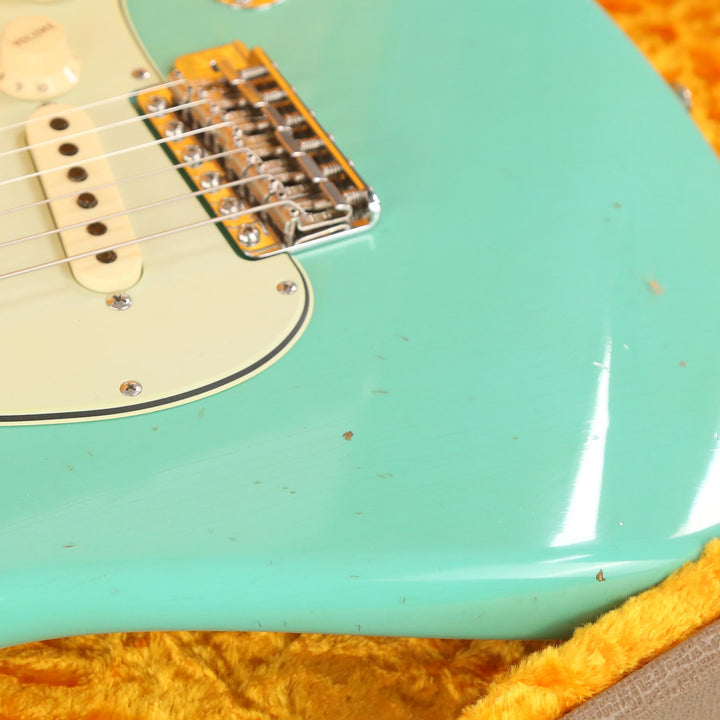 Fender Custom Shop 1960 Stratocaster Journeyman Relic Aged Seafoam Green 2019
