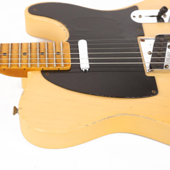 Fender Custom Shop 1955 Telecaster Relic Masterbuilt John Cruz MVP Series White Blonde 2015