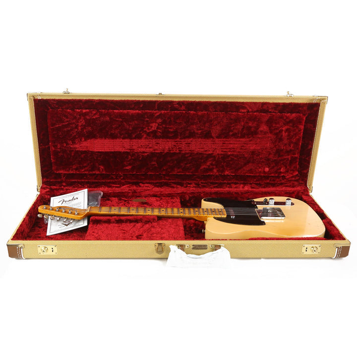 Fender Custom Shop 1955 Telecaster Relic Masterbuilt John Cruz MVP Series White Blonde 2015