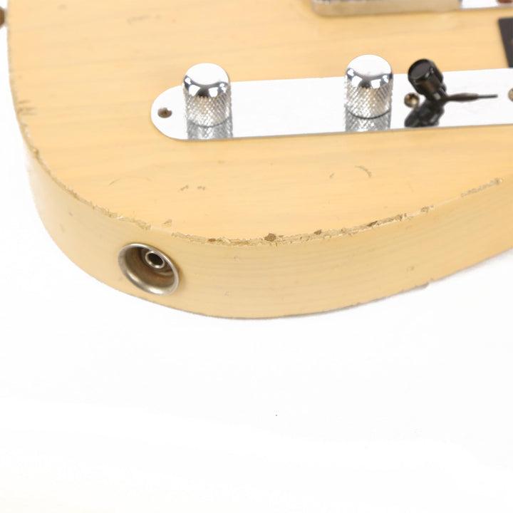 Fender Custom Shop 1955 Telecaster Relic Masterbuilt John Cruz MVP Series White Blonde 2015