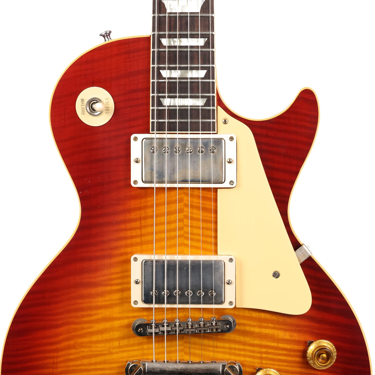 Gibson Custom Shop 1959 Les Paul Sunrise Teaburst Murphy Lab Ultra Light Aged — 6