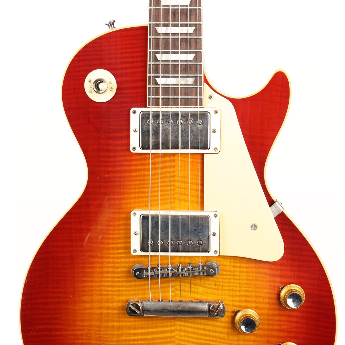 Gibson Custom Shop 1960 Les Paul Wide Tomato Burst Murphy Lab Ultra Light Aged — 6