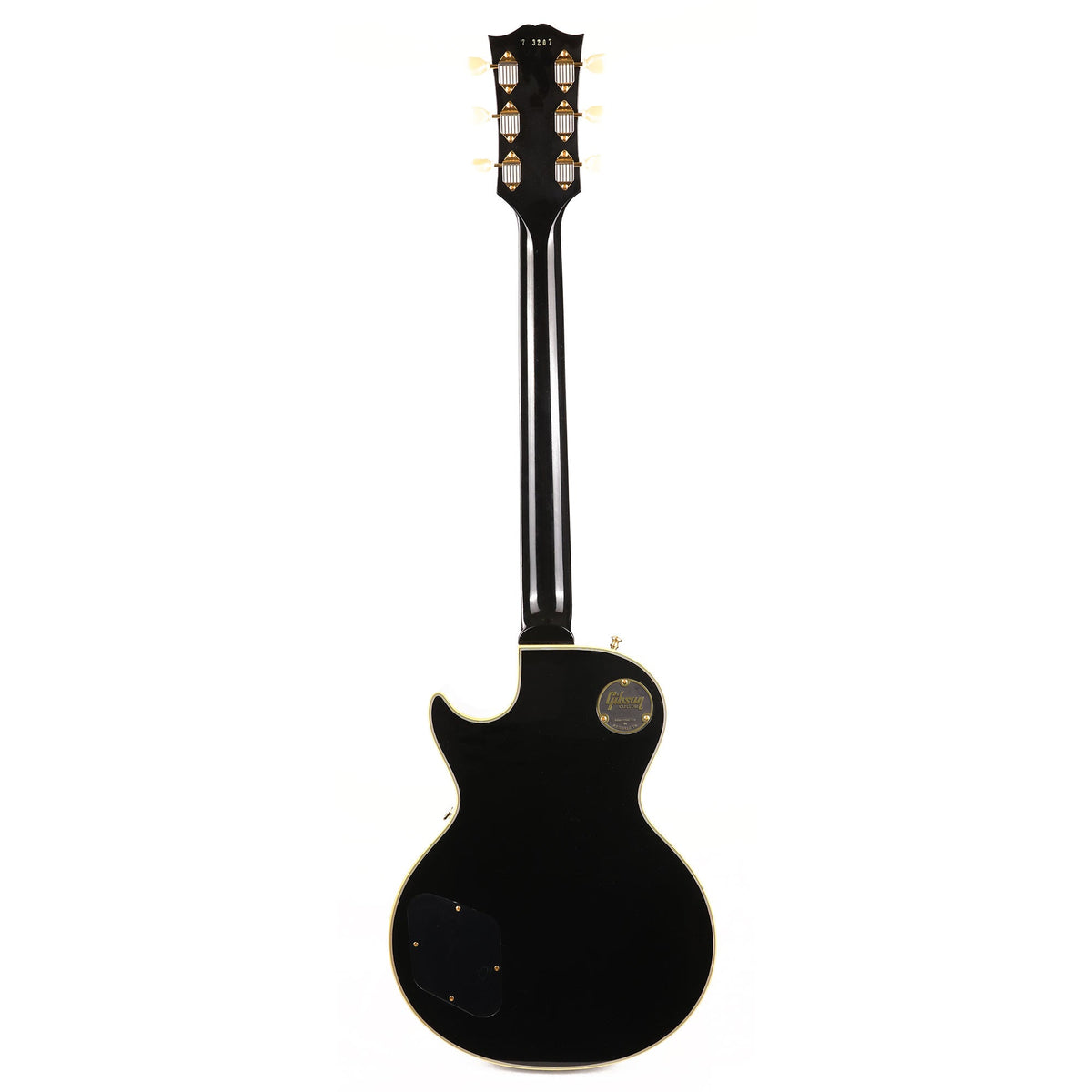 Gibson Custom Shop 1957 Les Paul Custom Reissue 2-Pickup Ultra Light Aged Ebony — 3