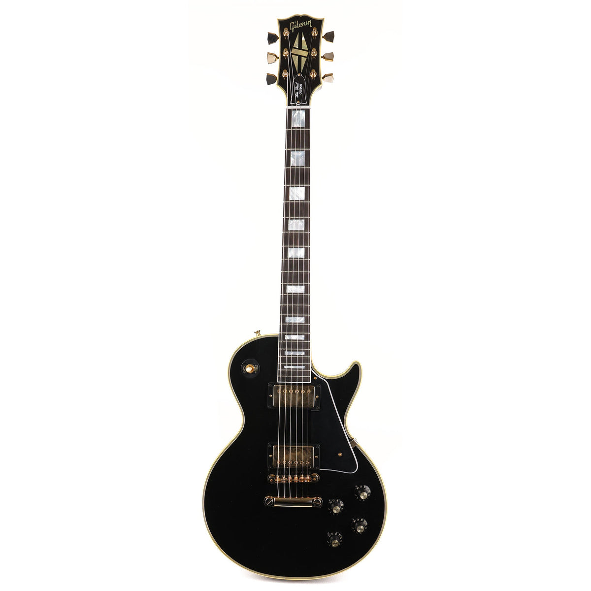 Gibson Custom Shop 1968 Les Paul Custom Reissue Murphy Lab Ultra Light Aged Ebony — 2