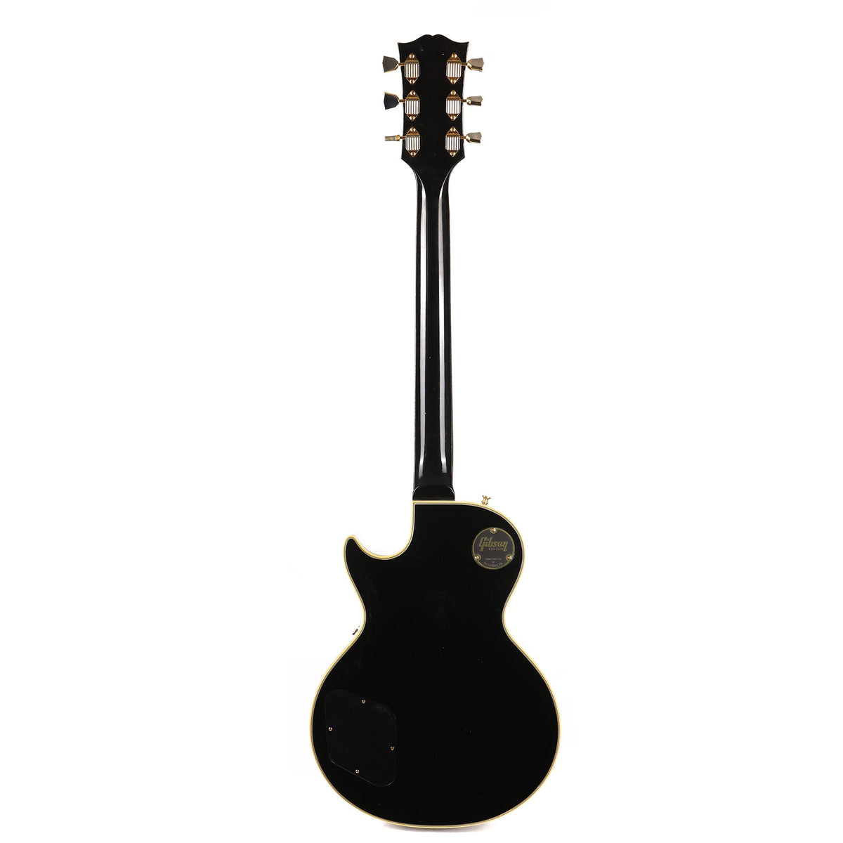 Gibson Custom Shop 1968 Les Paul Custom Reissue Murphy Lab Ultra Light Aged Ebony — 3