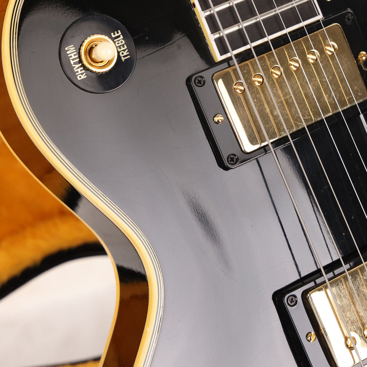 Gibson Custom Shop 1968 Les Paul Custom Reissue Murphy Lab Ultra Light Aged Ebony