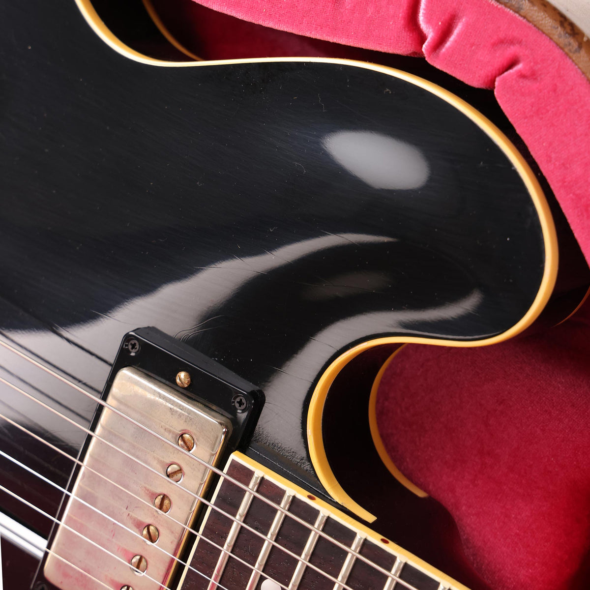 Gibson Custom Shop 1959 ES-335 Reissue Ebony Murphy Lab Ultra Light Aged — 9