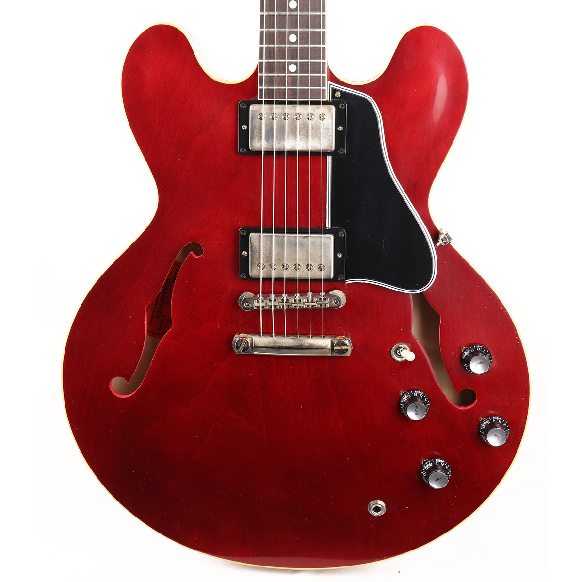 Gibson Custom Shop 1961 ES-335 Reissue Murphy Lab Ultra Light Aged 60s Cherry — 1