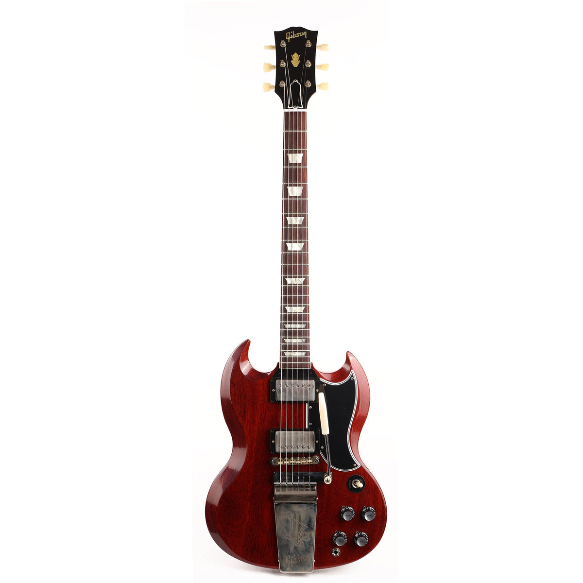 Gibson Custom Shop 1964 SG Standard Reissue Maestro Ultra Light Aged Cherry Red 2022 — 2