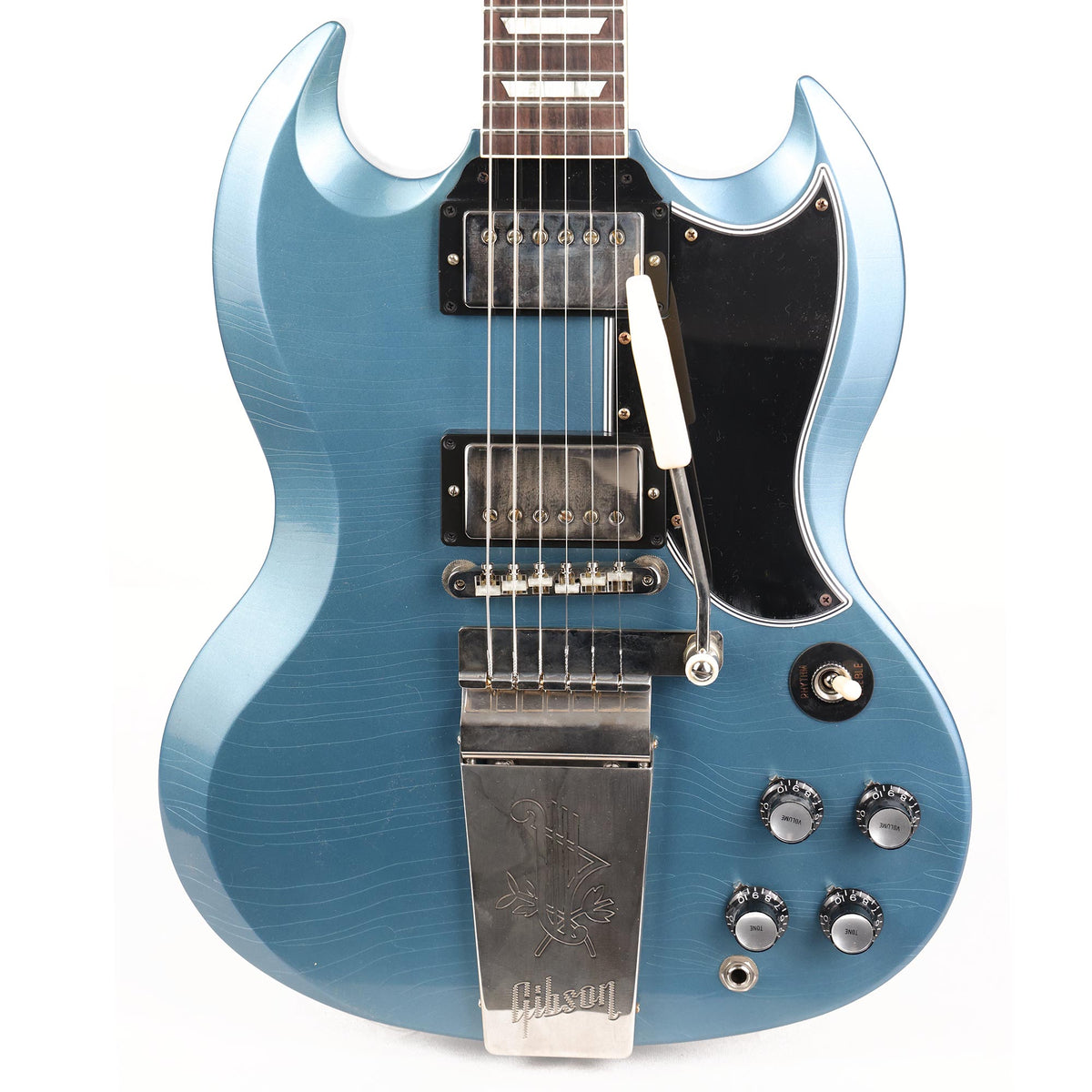 Gibson Custom Shop 1964 SG Standard Reissue with Maestro Murphy Lab Ultra Light Aged Pelham Blue — 1