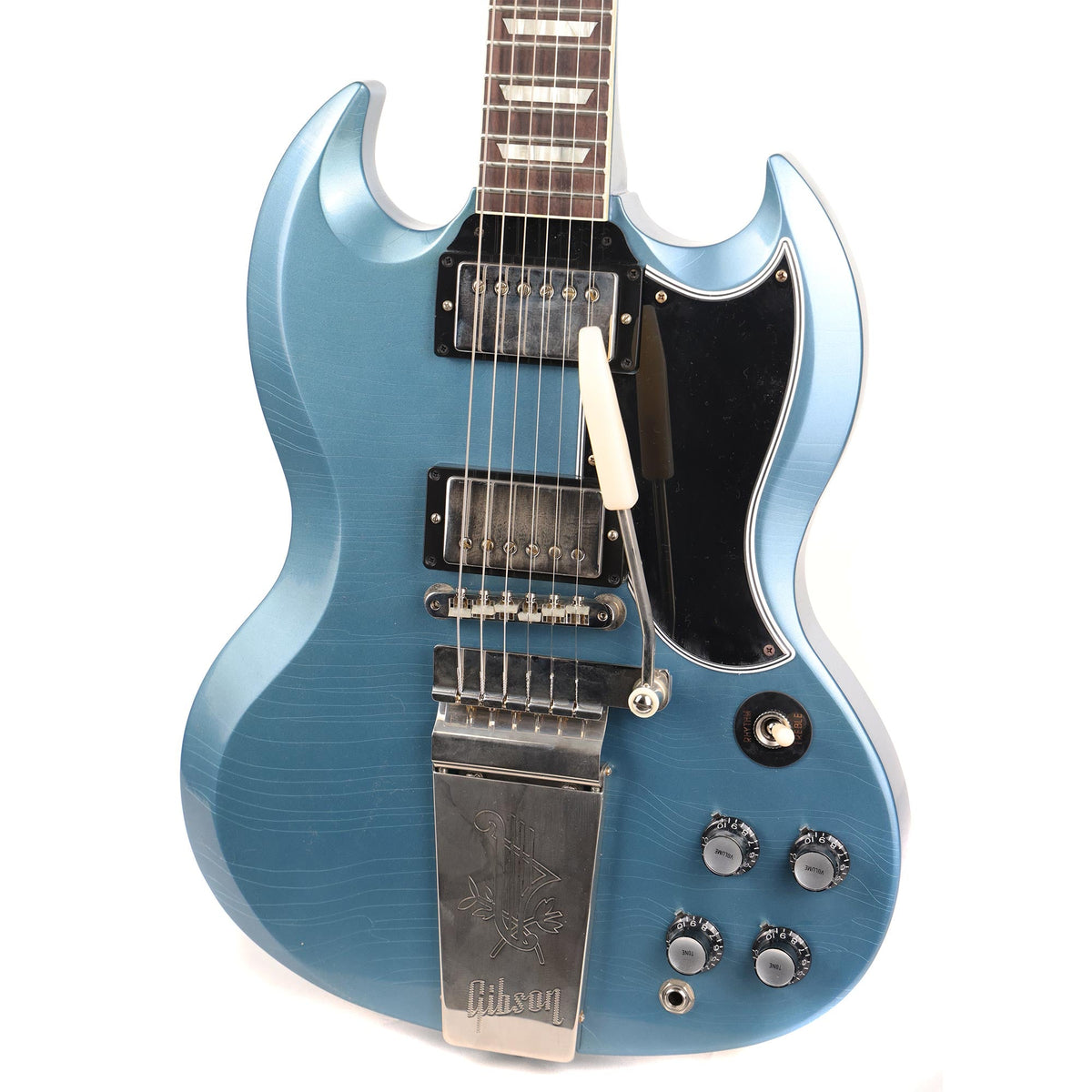 Gibson Custom Shop 1964 SG Standard Reissue with Maestro Murphy Lab Ultra Light Aged Pelham Blue — 7