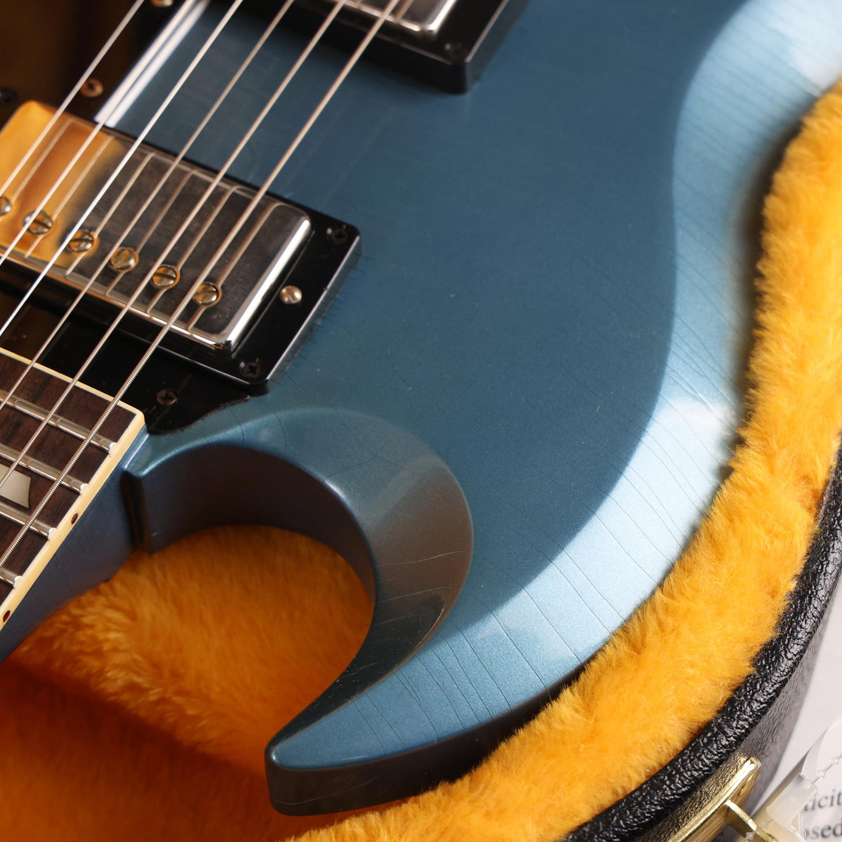 Gibson Custom Shop 1964 SG Standard Reissue with Maestro Murphy Lab Ultra Light Aged Pelham Blue — 8