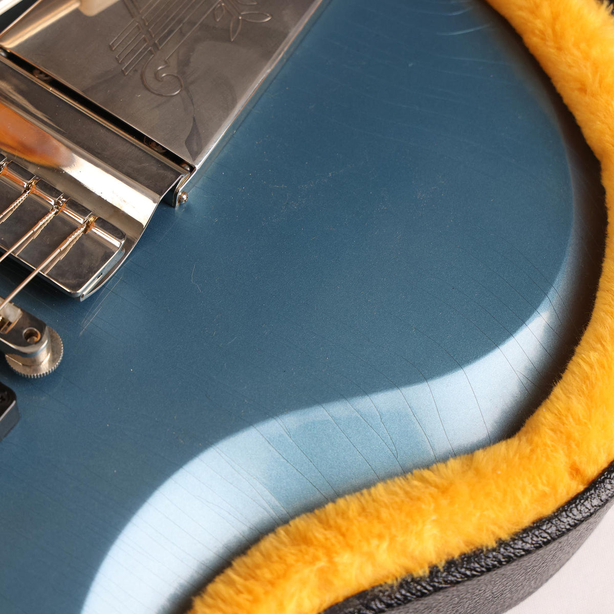 Gibson Custom Shop 1964 SG Standard Reissue with Maestro Murphy Lab Ultra Light Aged Pelham Blue — 9